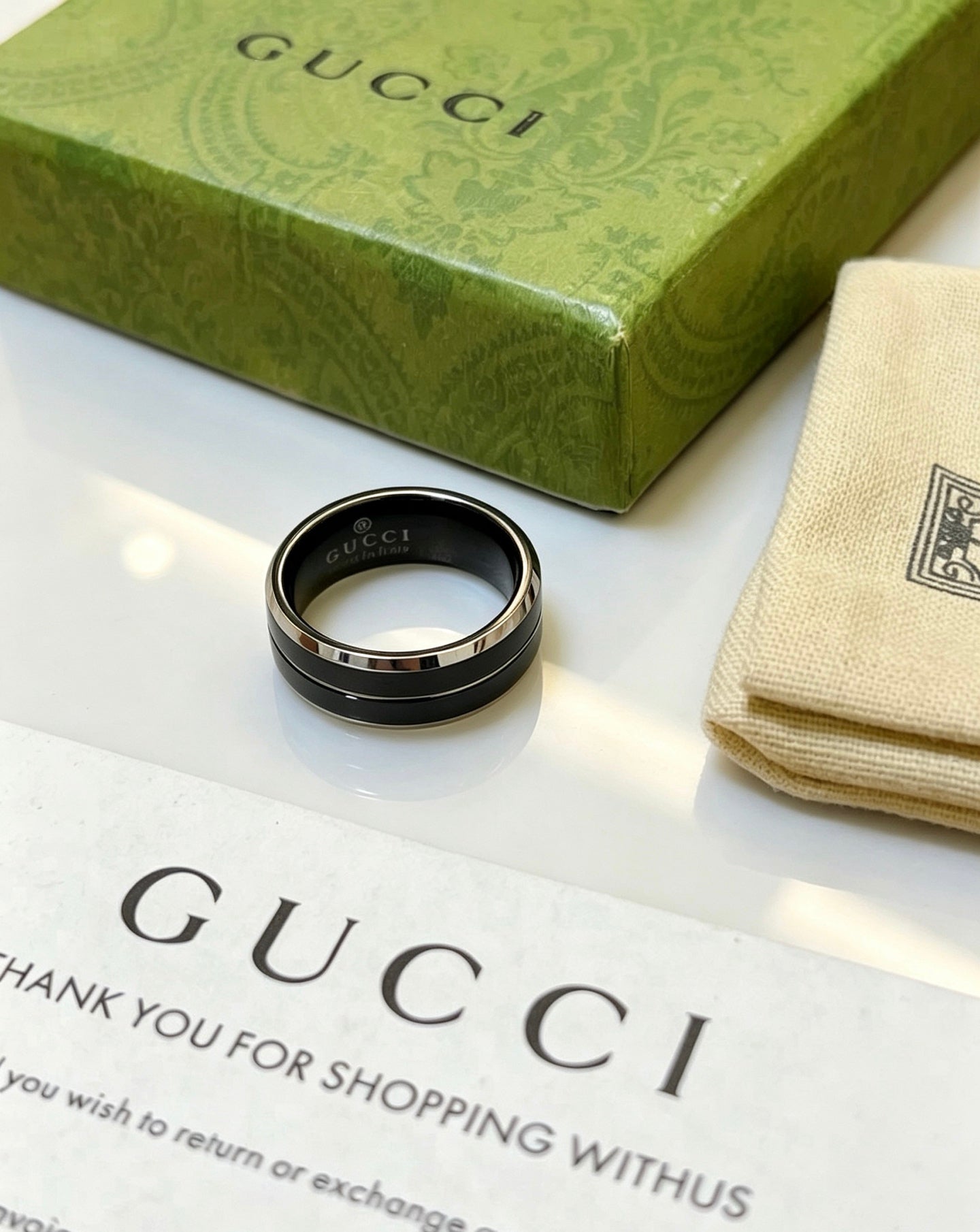 Gucci Double G Ring