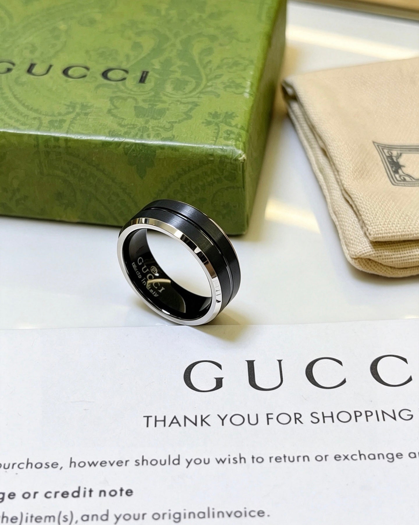 Gucci Double G Ring