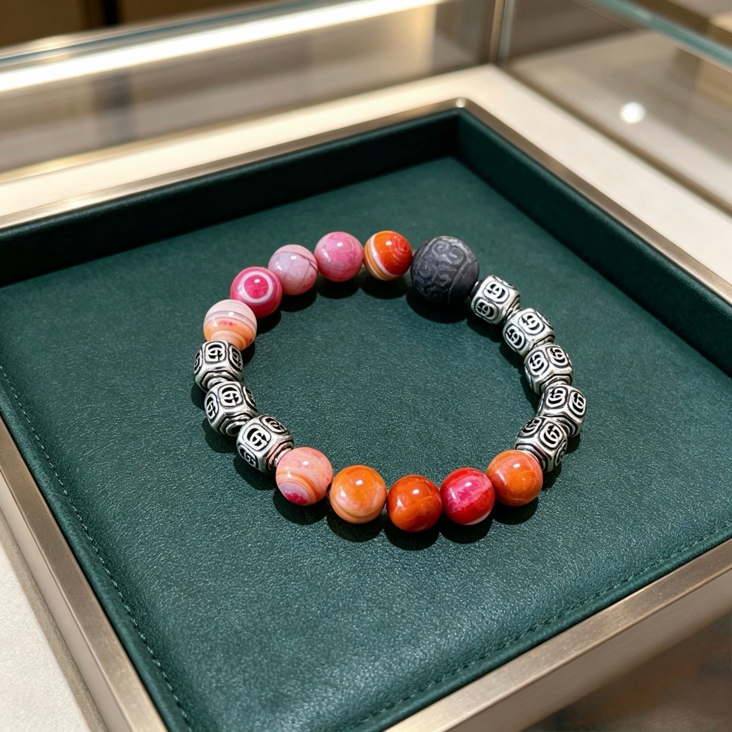 Gucci Crystal Double G Bracelet