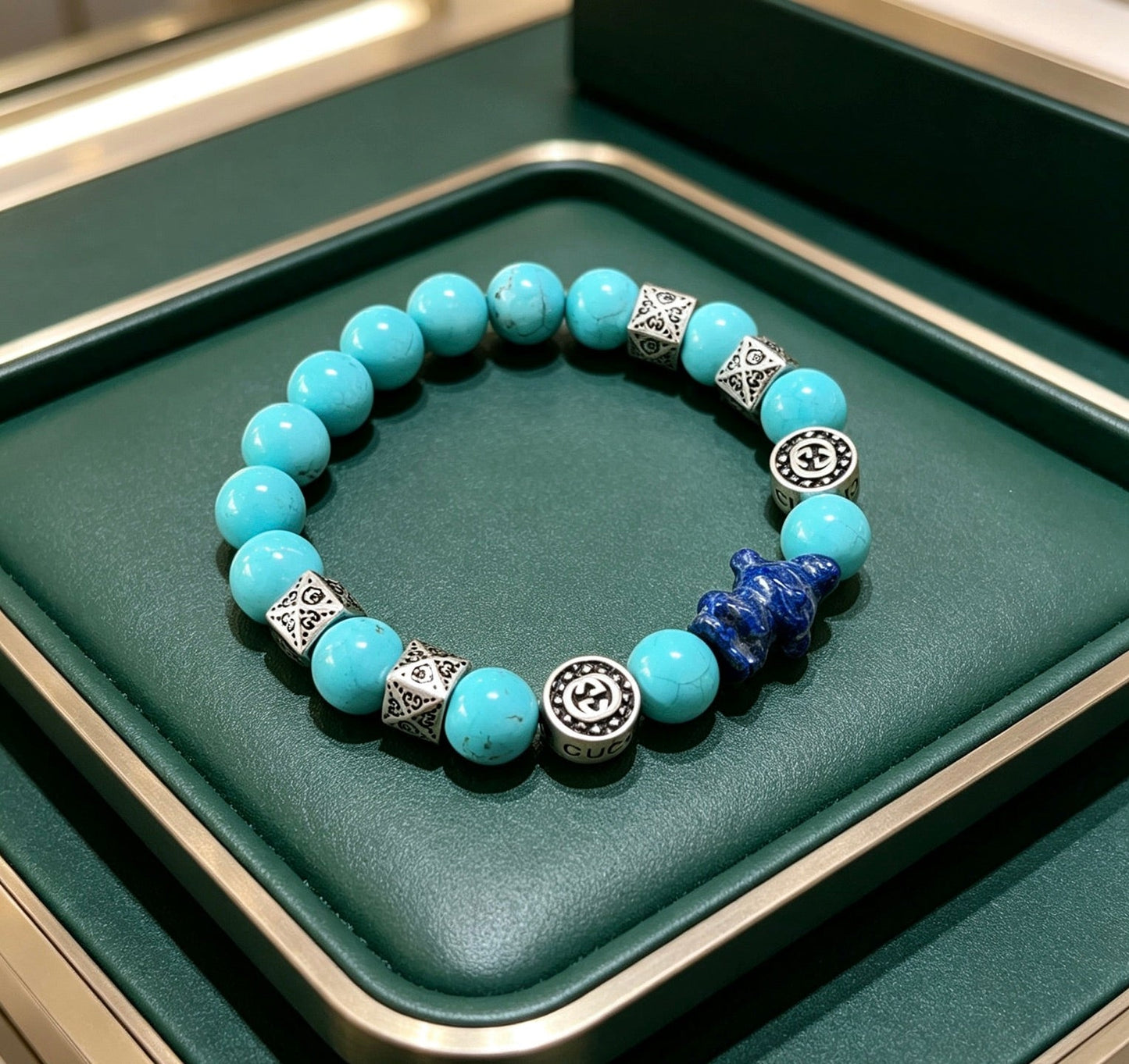 Gucci Crystal Double G Bracelet