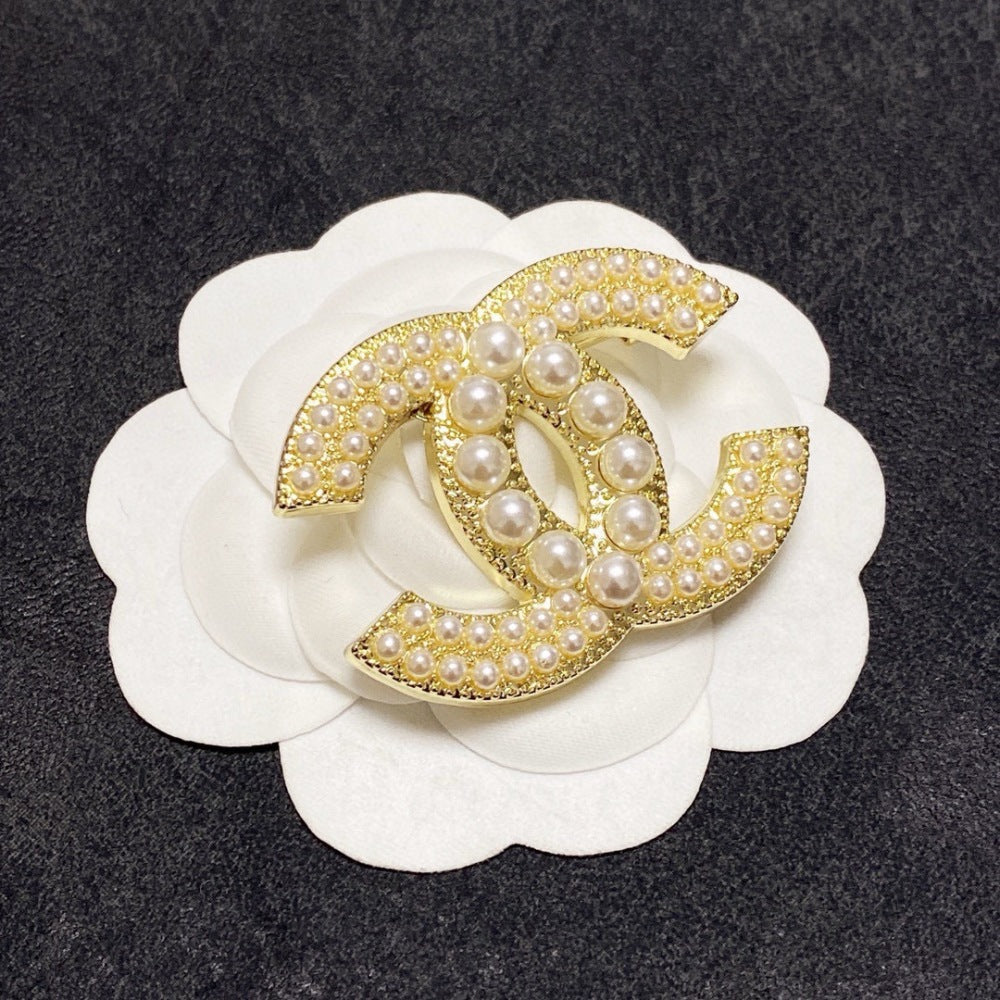 Chanel Pearl Brooch
