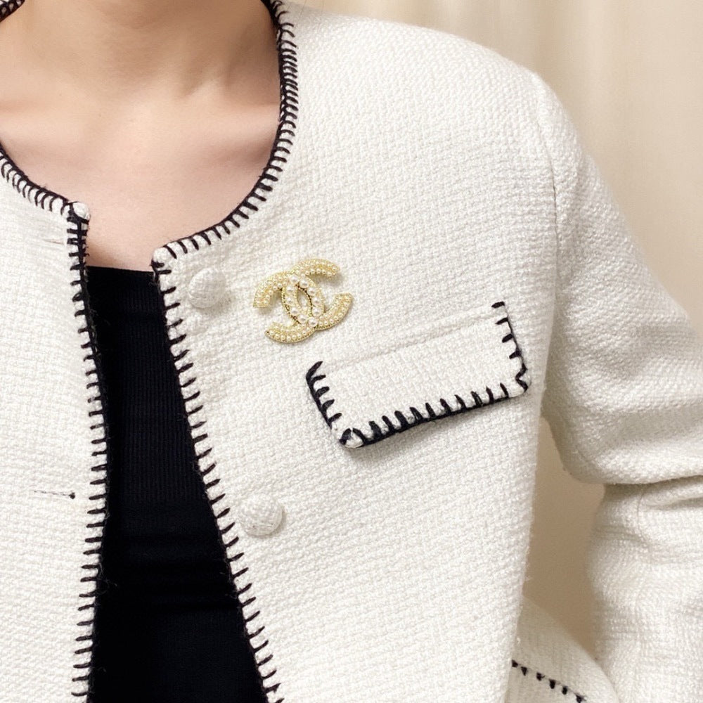 Chanel Pearl Brooch