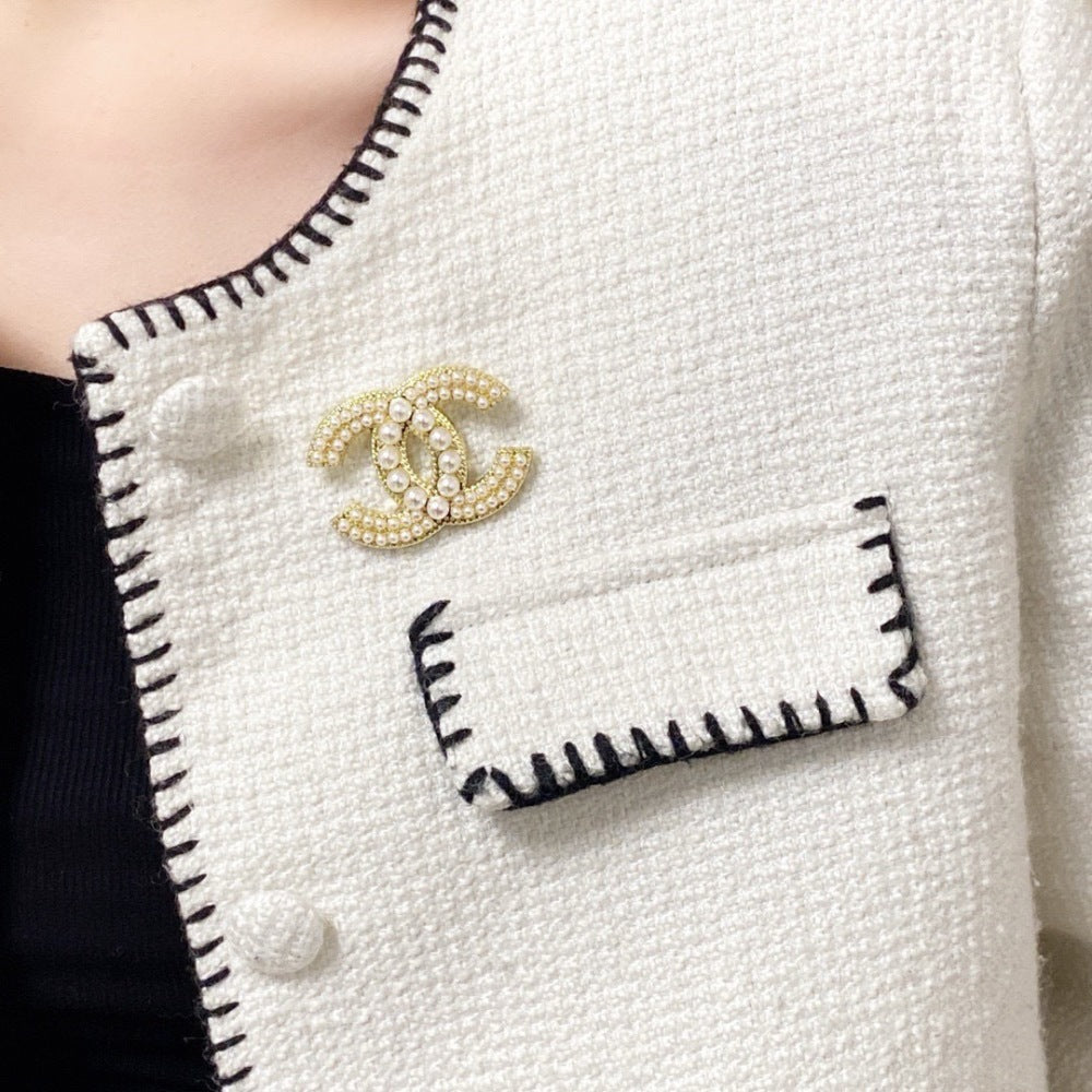 Chanel Pearl Brooch