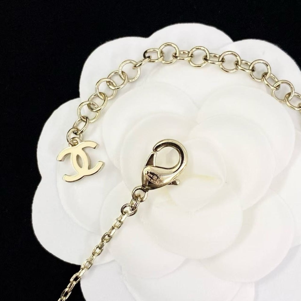 Chanel Pearl Crystal Necklace