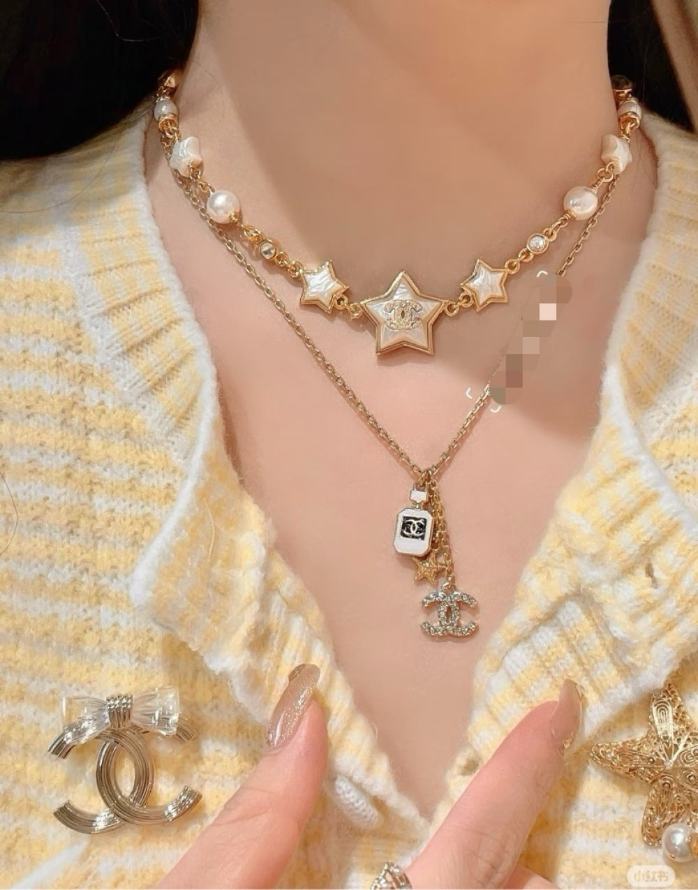Chanel Double C Necklace