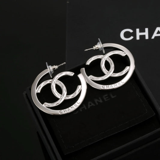 Chanel Double C Earrings