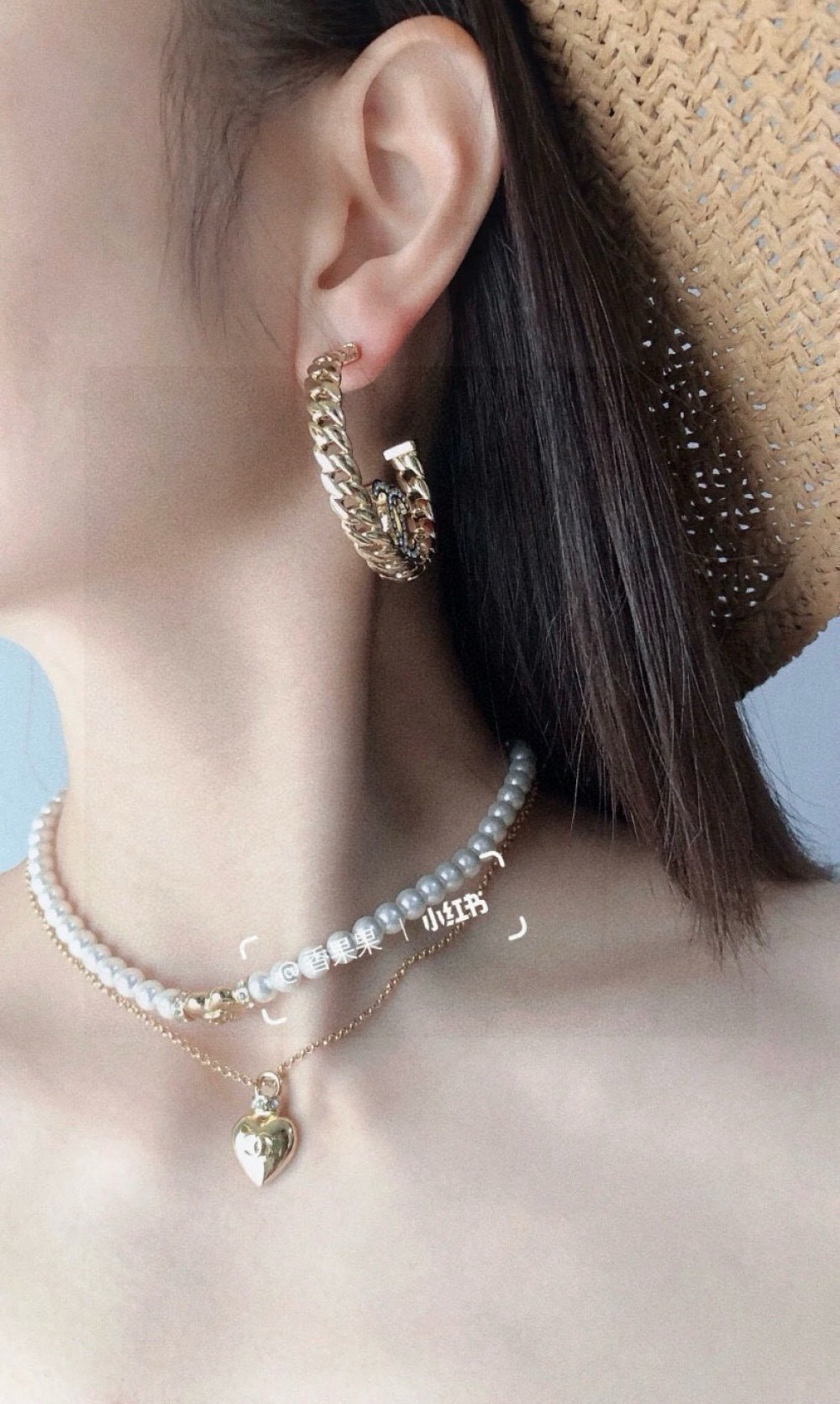 Chanel Brass Earrings