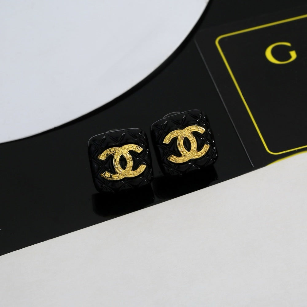 Chanel Brass Earrings