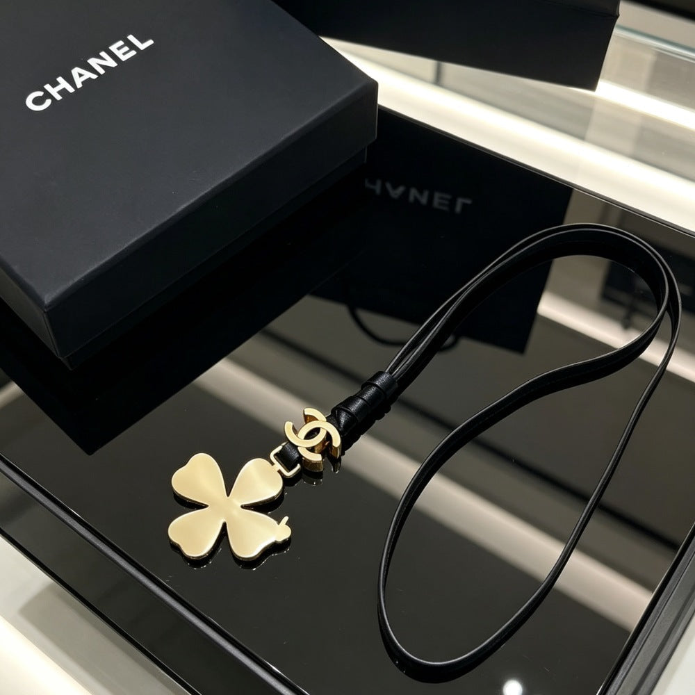 Chanel Double C Keychain