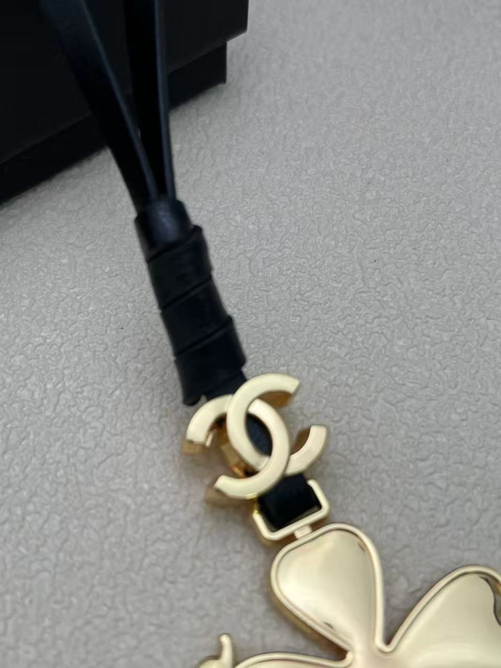 Chanel Double C Keychain