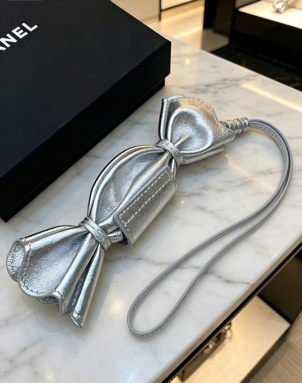 Chanel Lambskin Vintage Keychain