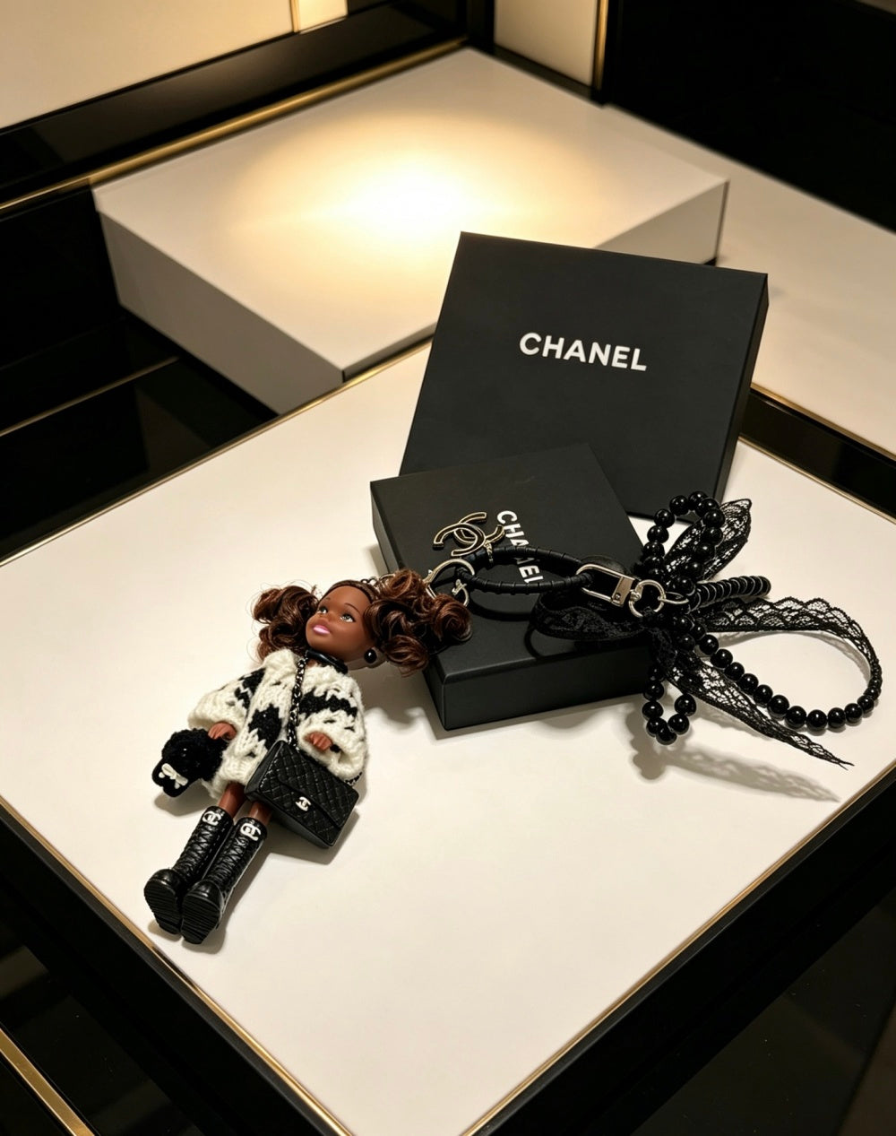 Chanel Vintage Keychain