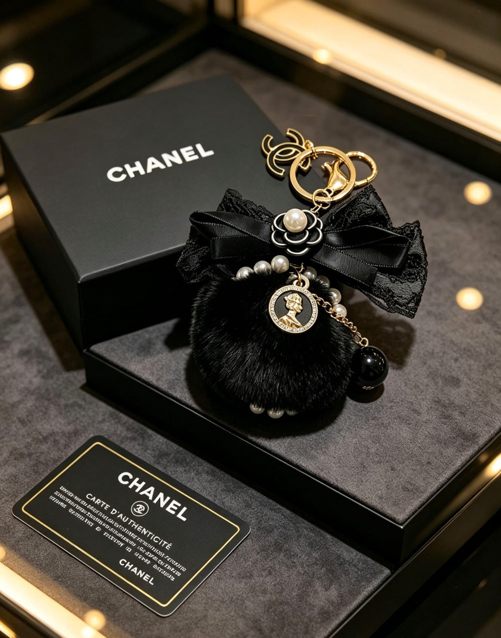 Chanel Vintage Keychain