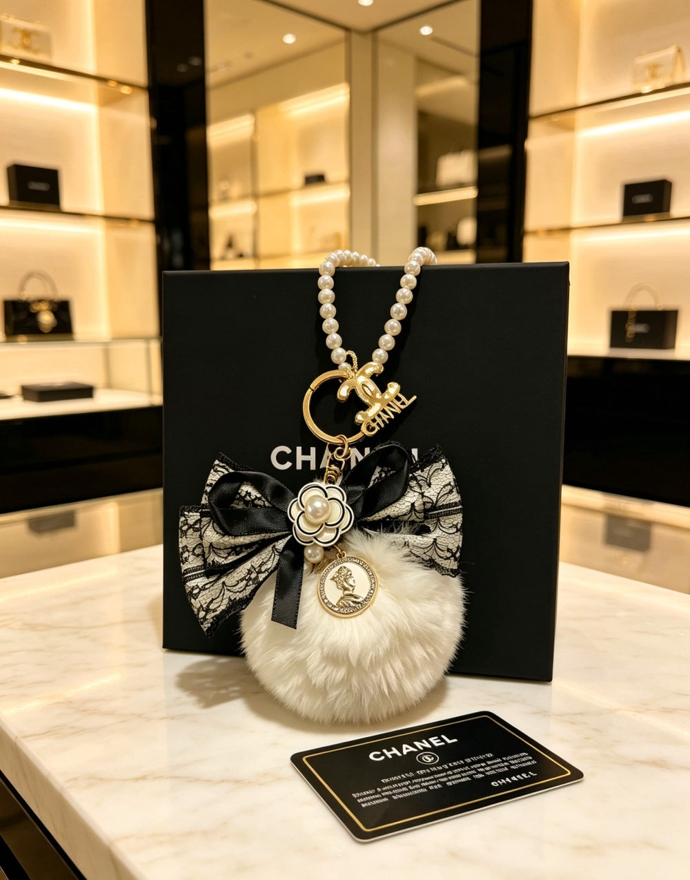 Chanel Vintage Keychain