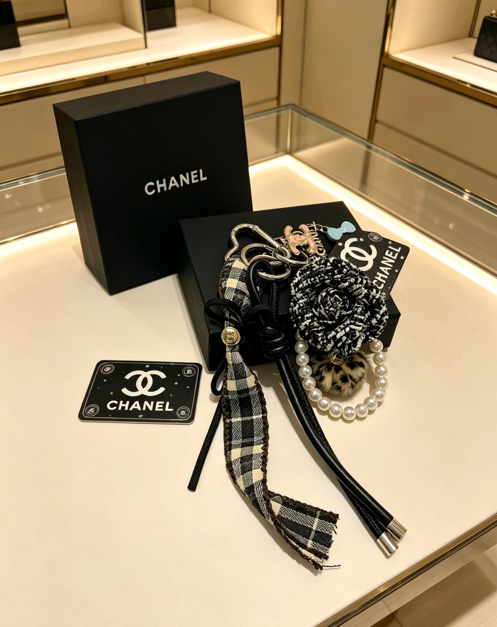 Chanel Vintage Keychain