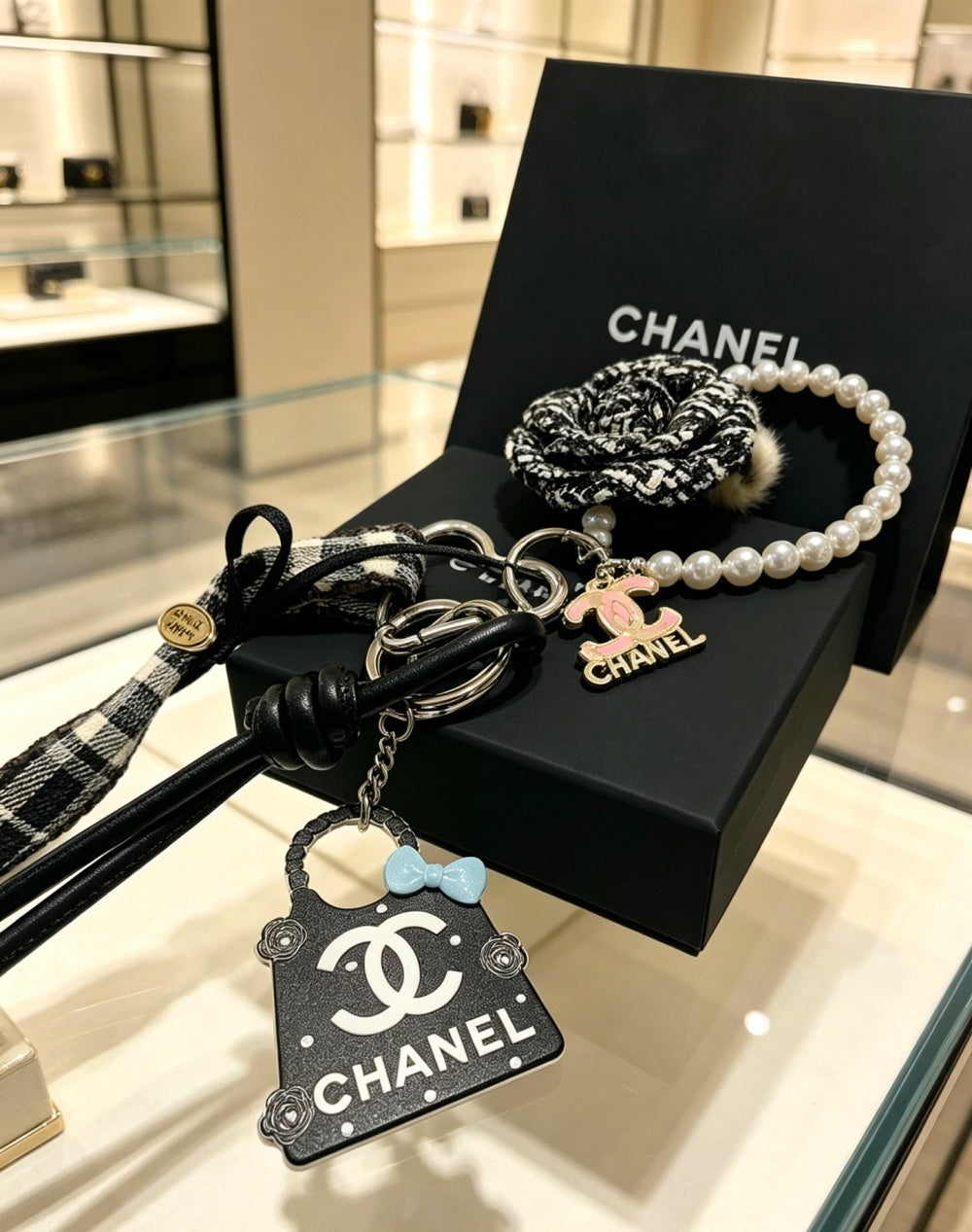 Chanel Vintage Keychain