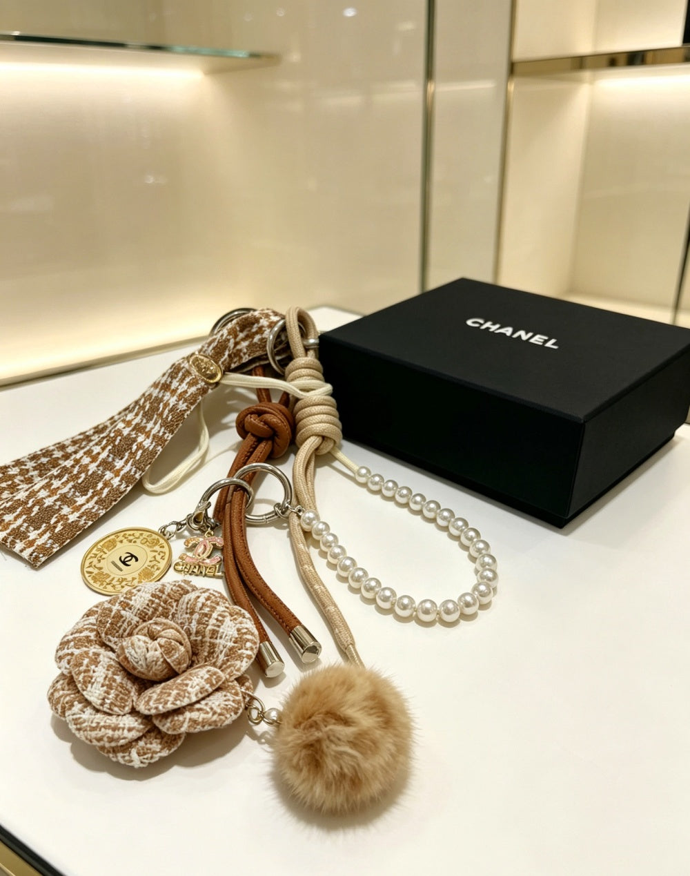 Chanel Vintage Keychain