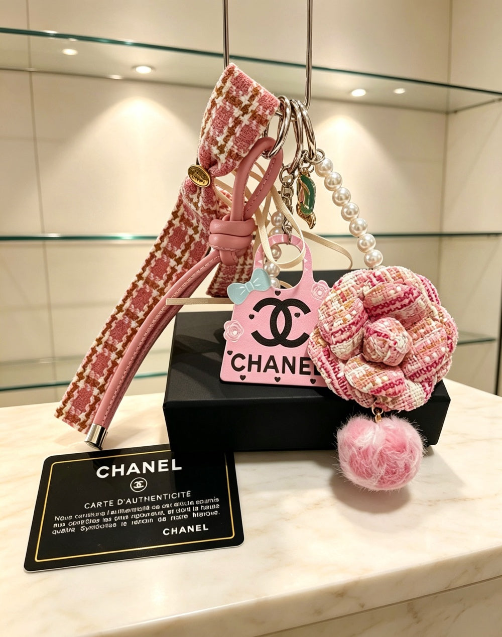 Chanel Vintage Keychain
