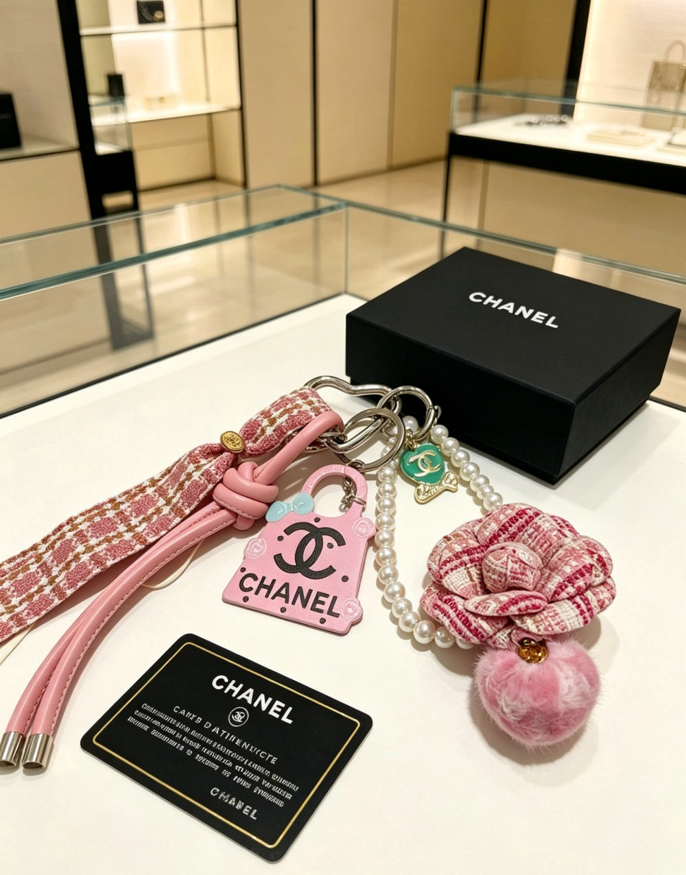 Chanel Vintage Keychain