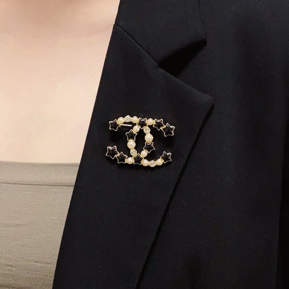 Chanel Pearl Brooch