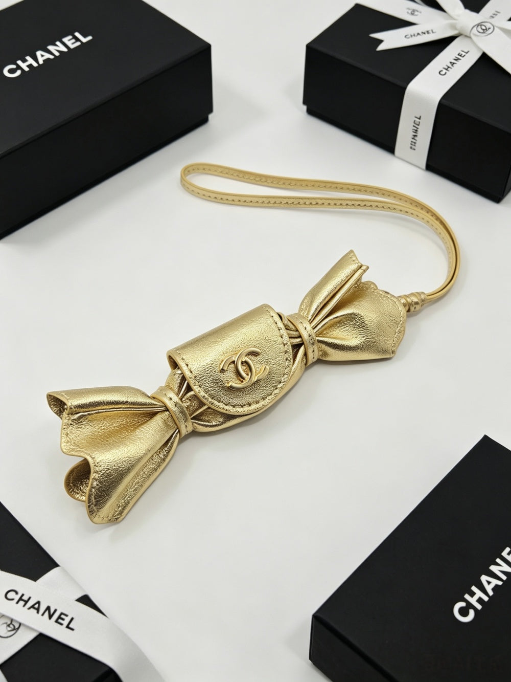 Chanel Lambskin Vintage Keychain