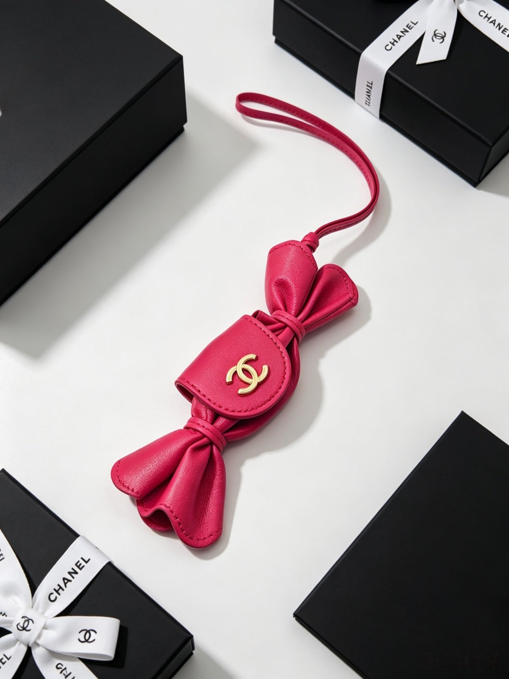 Chanel Lambskin Vintage Keychain