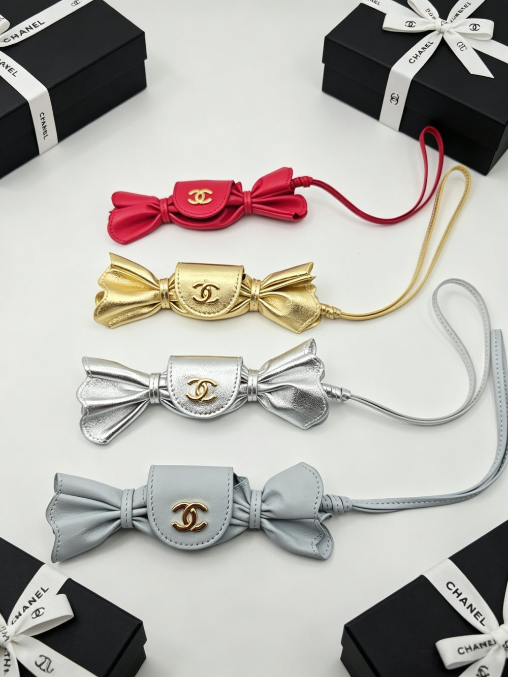 Chanel Lambskin Vintage Keychain