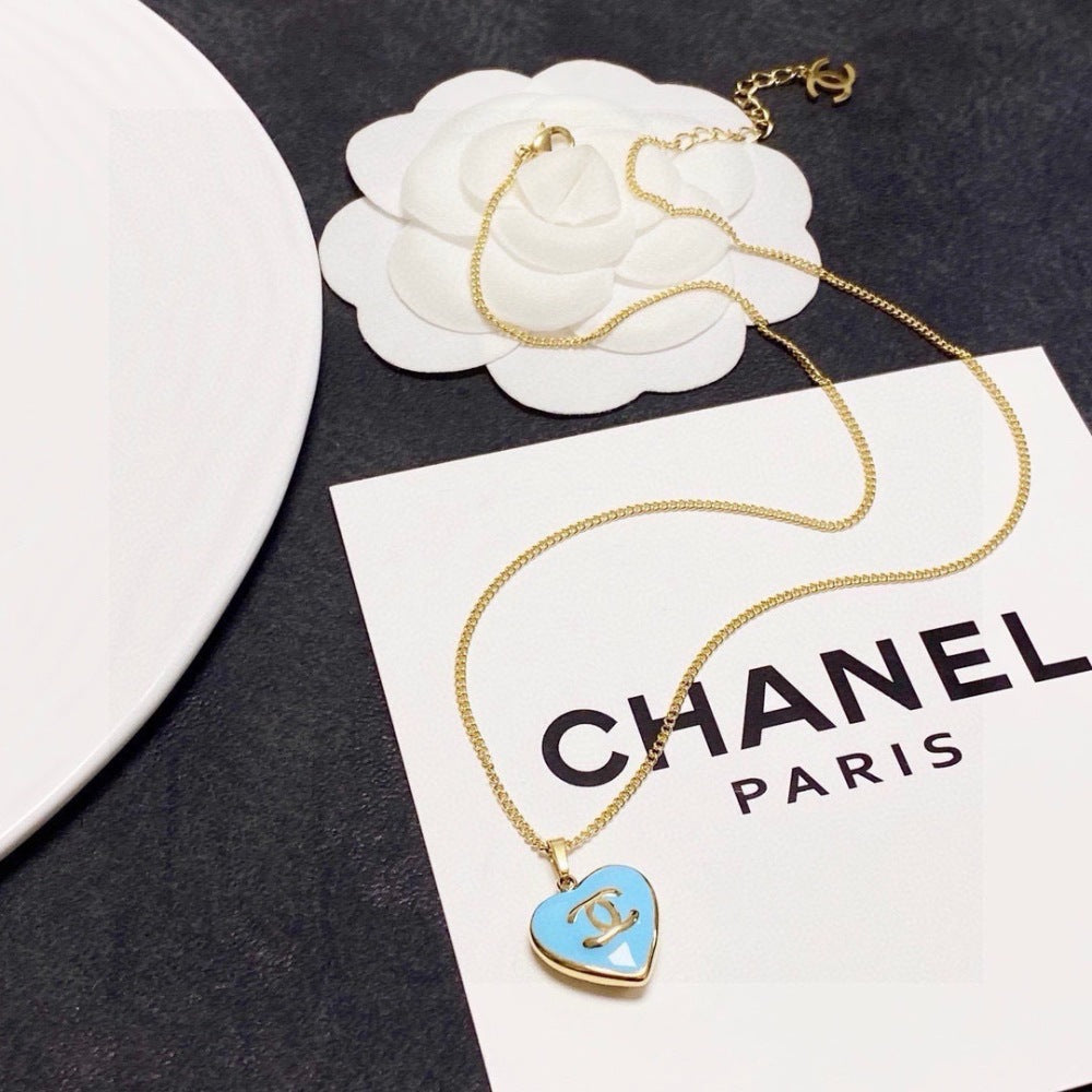 Chanel Stainless Steel Gold-Plated Necklace