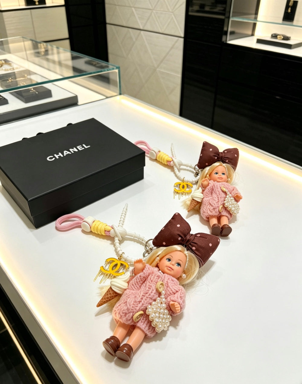 Chanel Vintage Keychain