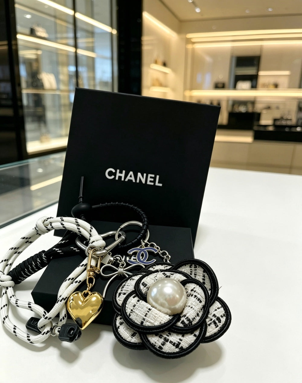 Chanel Vintage Keychain