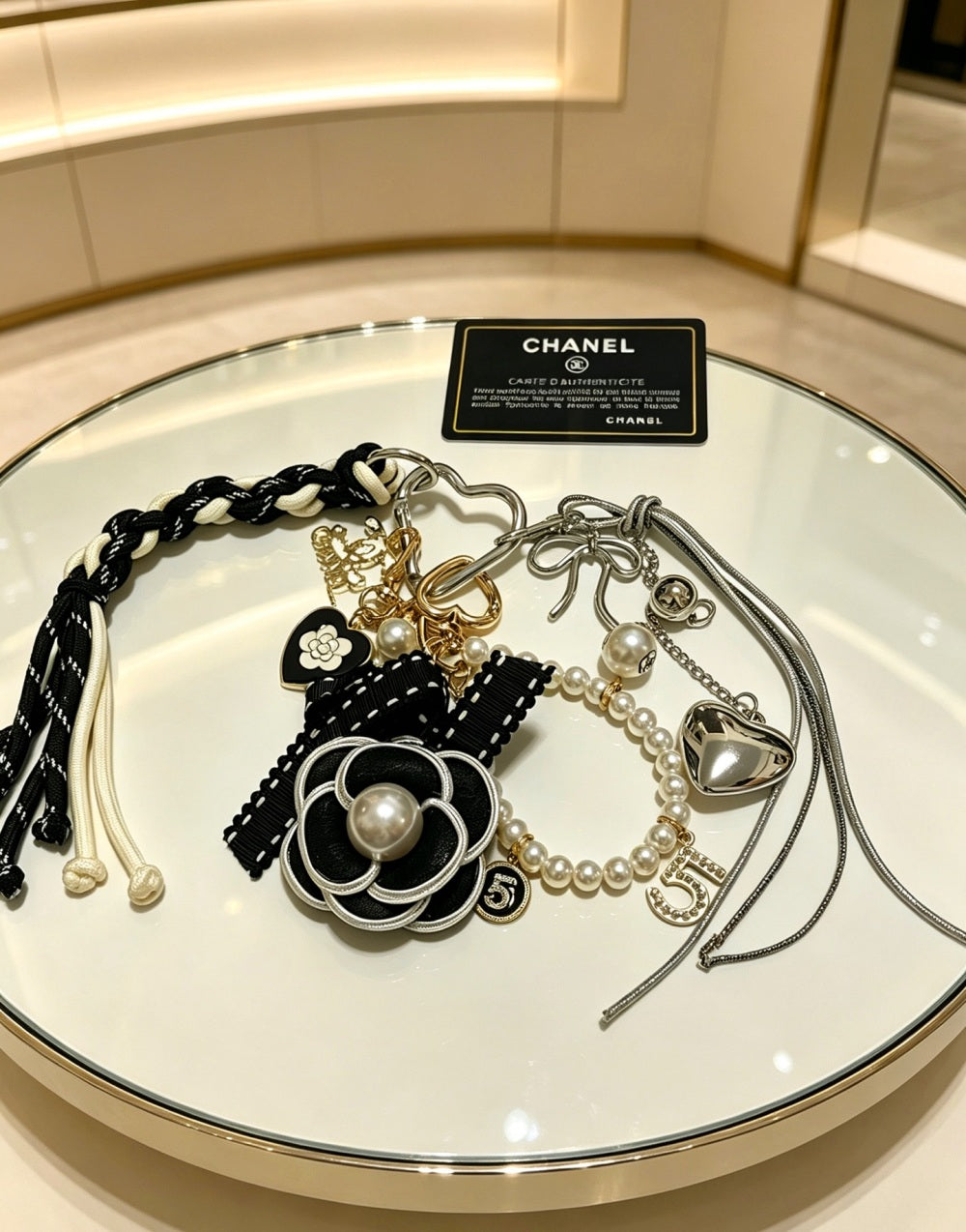 Chanel Vintage Keychain
