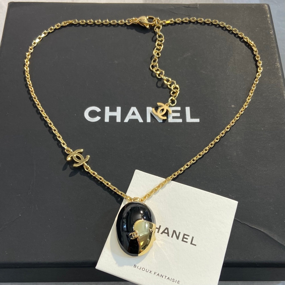 Chanel Enamel Vintage Earrings