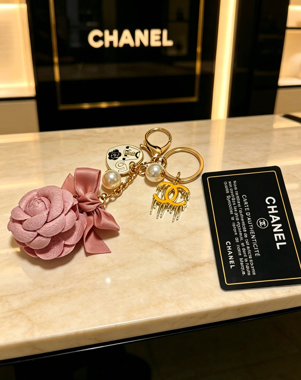 Chanel Vintage Keychain