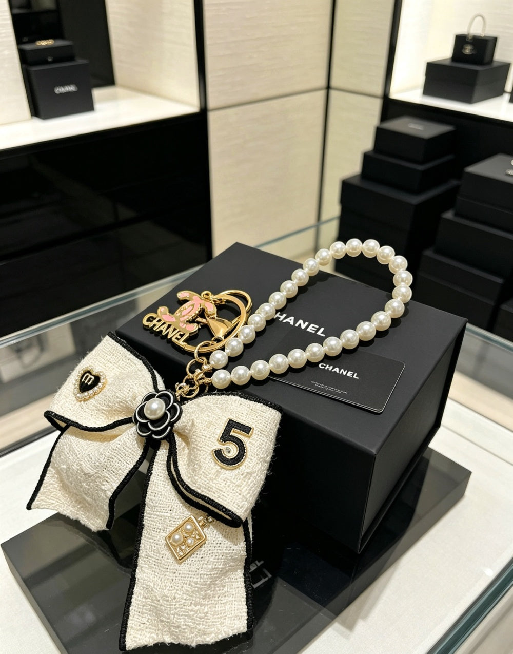 Chanel Vintage Keychain