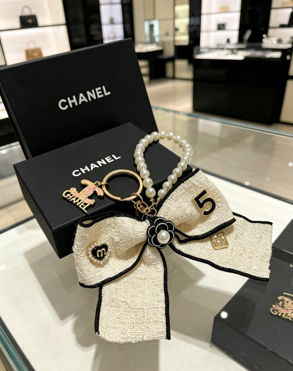 Chanel Vintage Keychain
