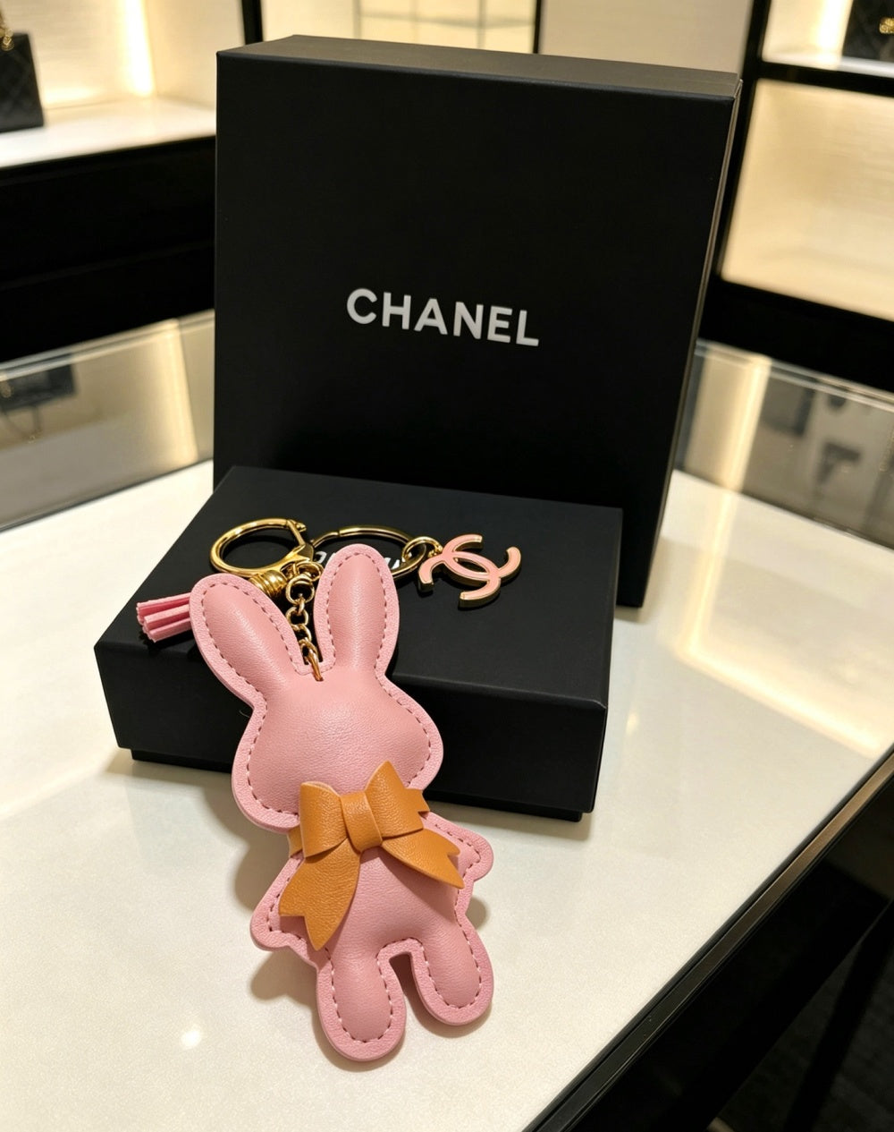 Chanel Vintage Keychain