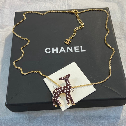Chanel Enamel Vintage Necklace