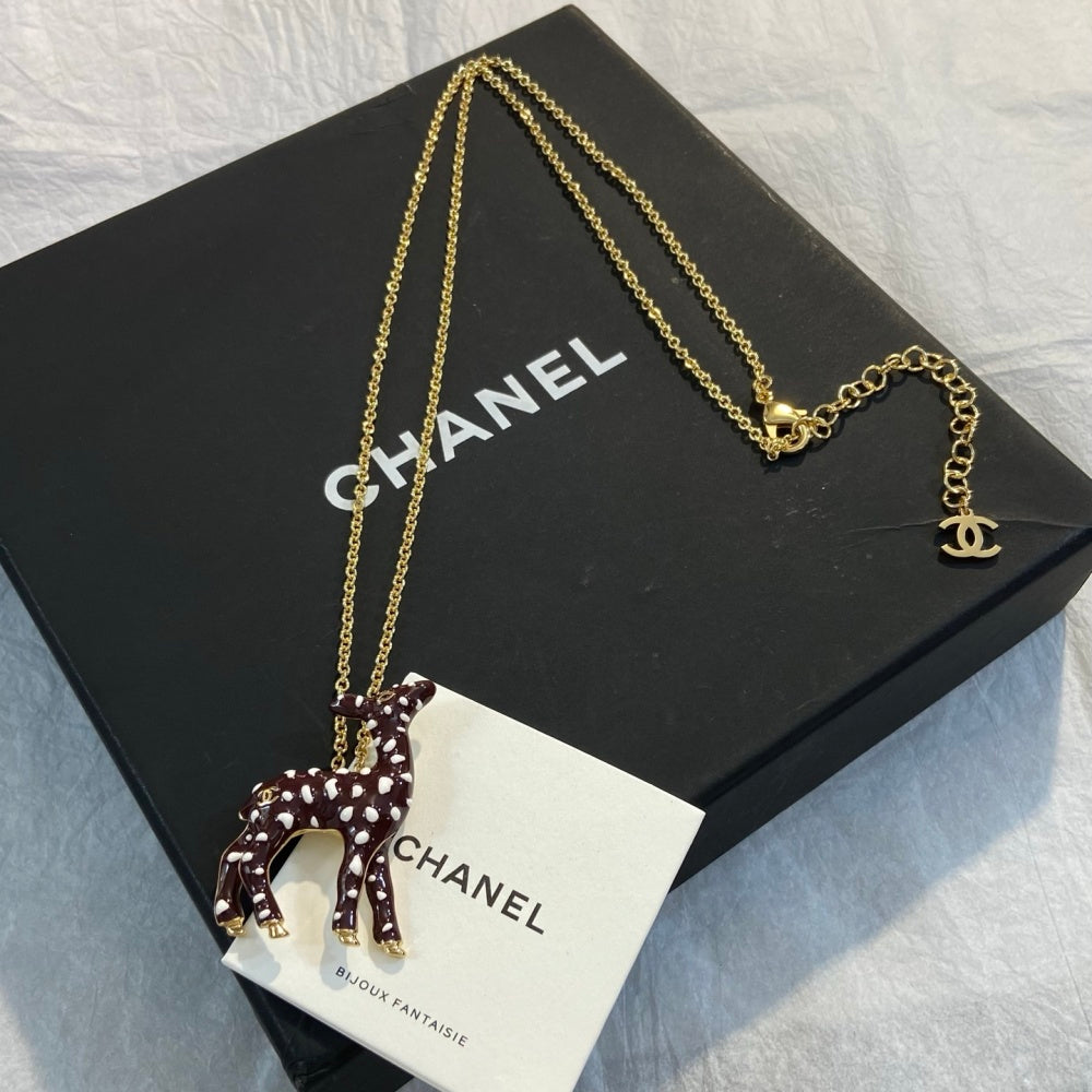 Chanel Enamel Vintage Necklace