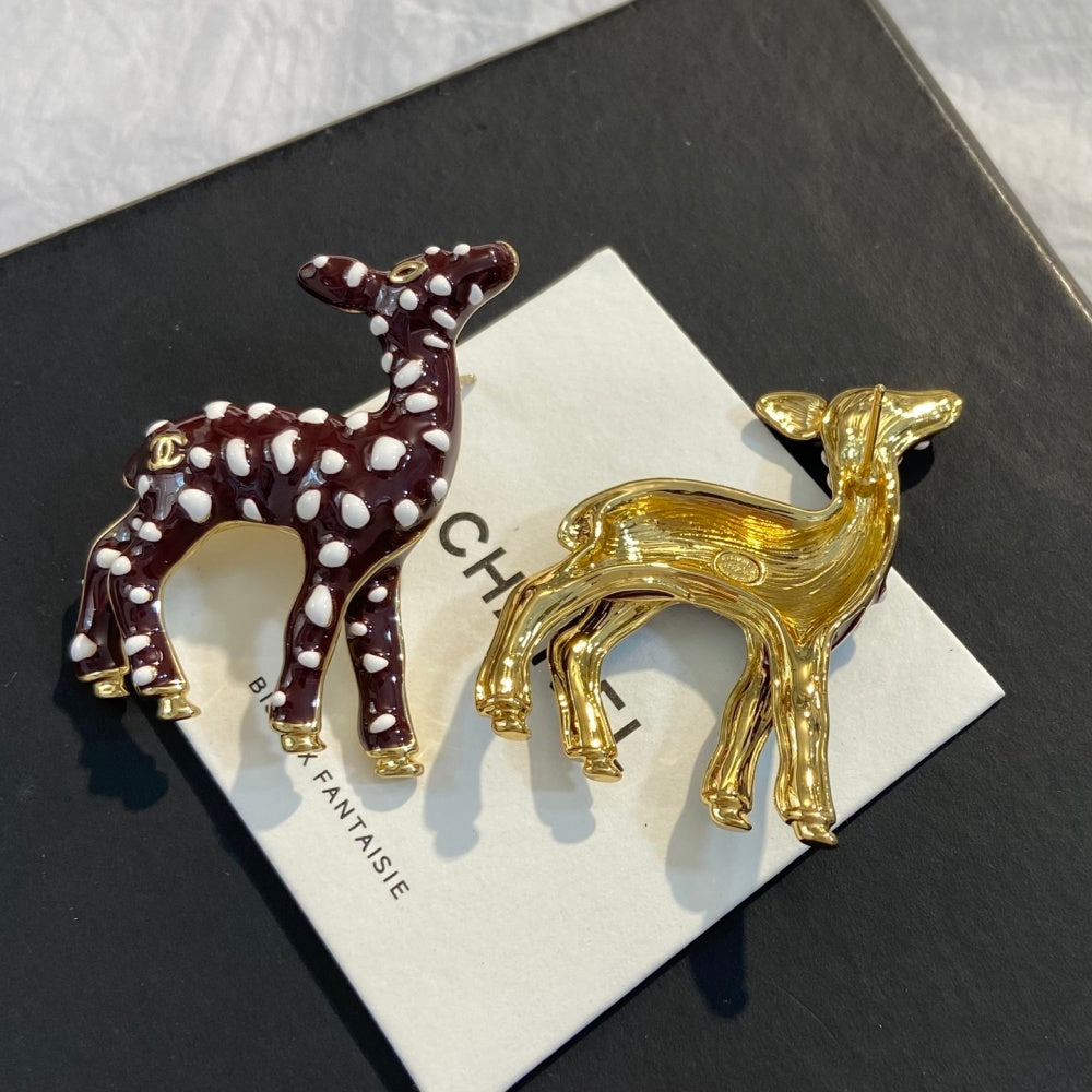 Chanel Enamel Vintage Earrings