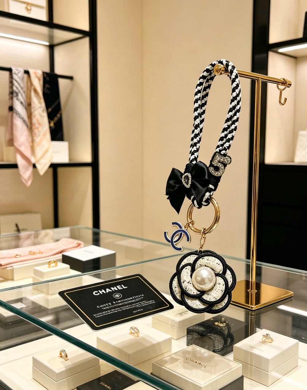 Chanel Vintage Keychain
