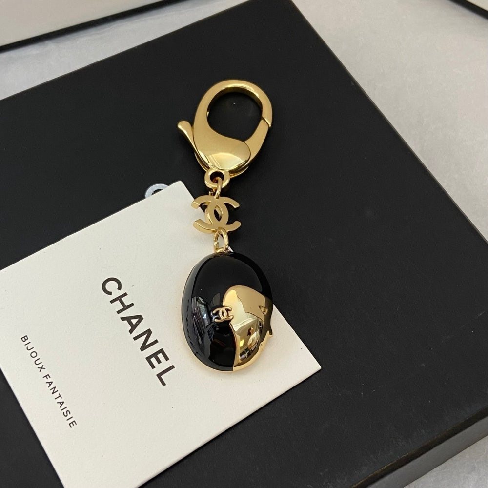 Chanel Enamel Vintage Keychain