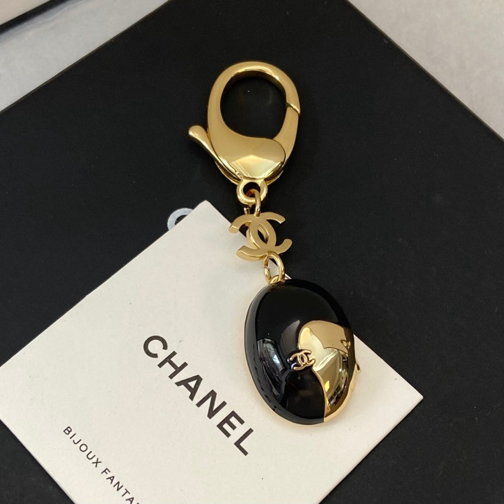 Chanel Enamel Vintage Keychain