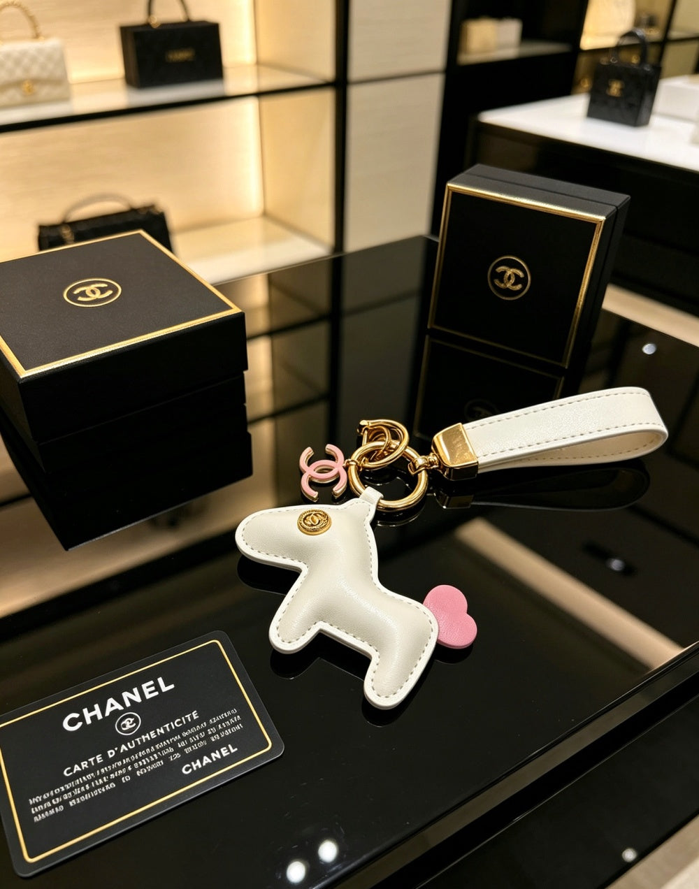 Chanel Vintage Keychain