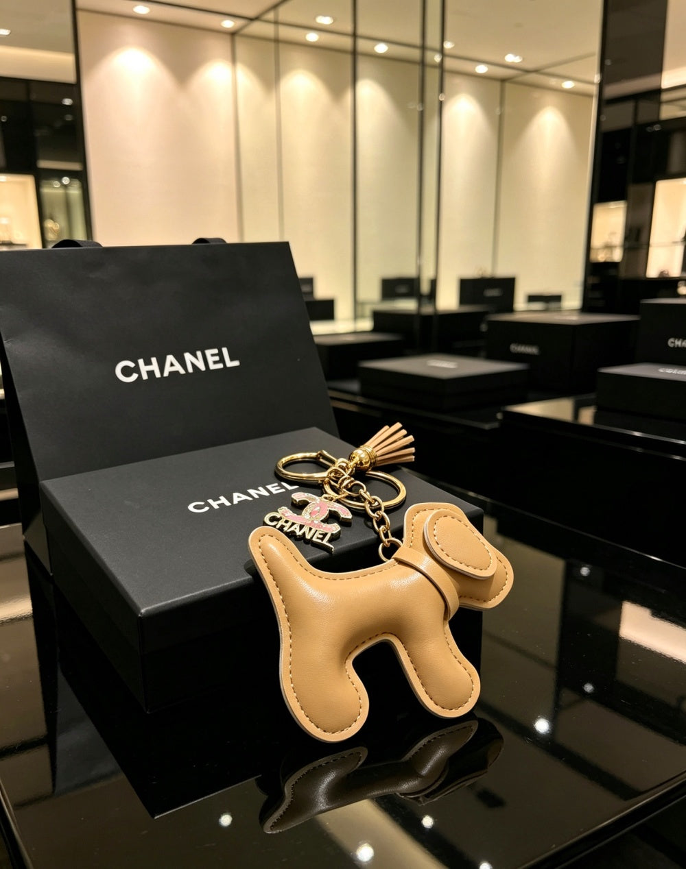 Chanel Vintage Keychain