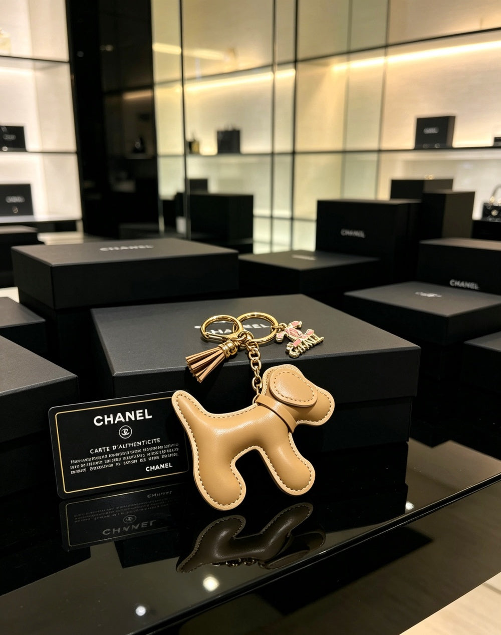 Chanel Vintage Keychain