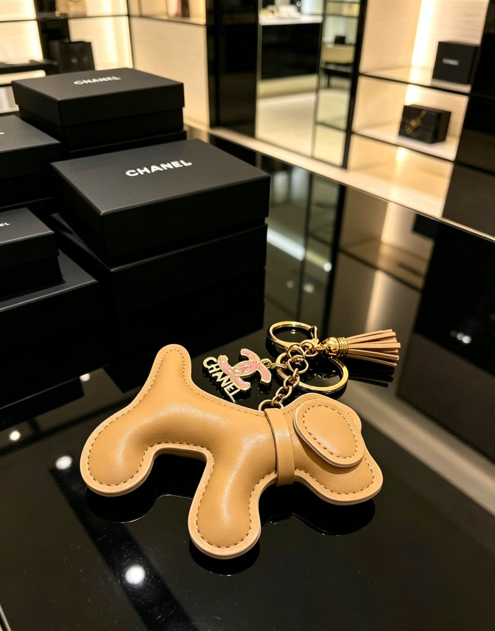 Chanel Vintage Keychain