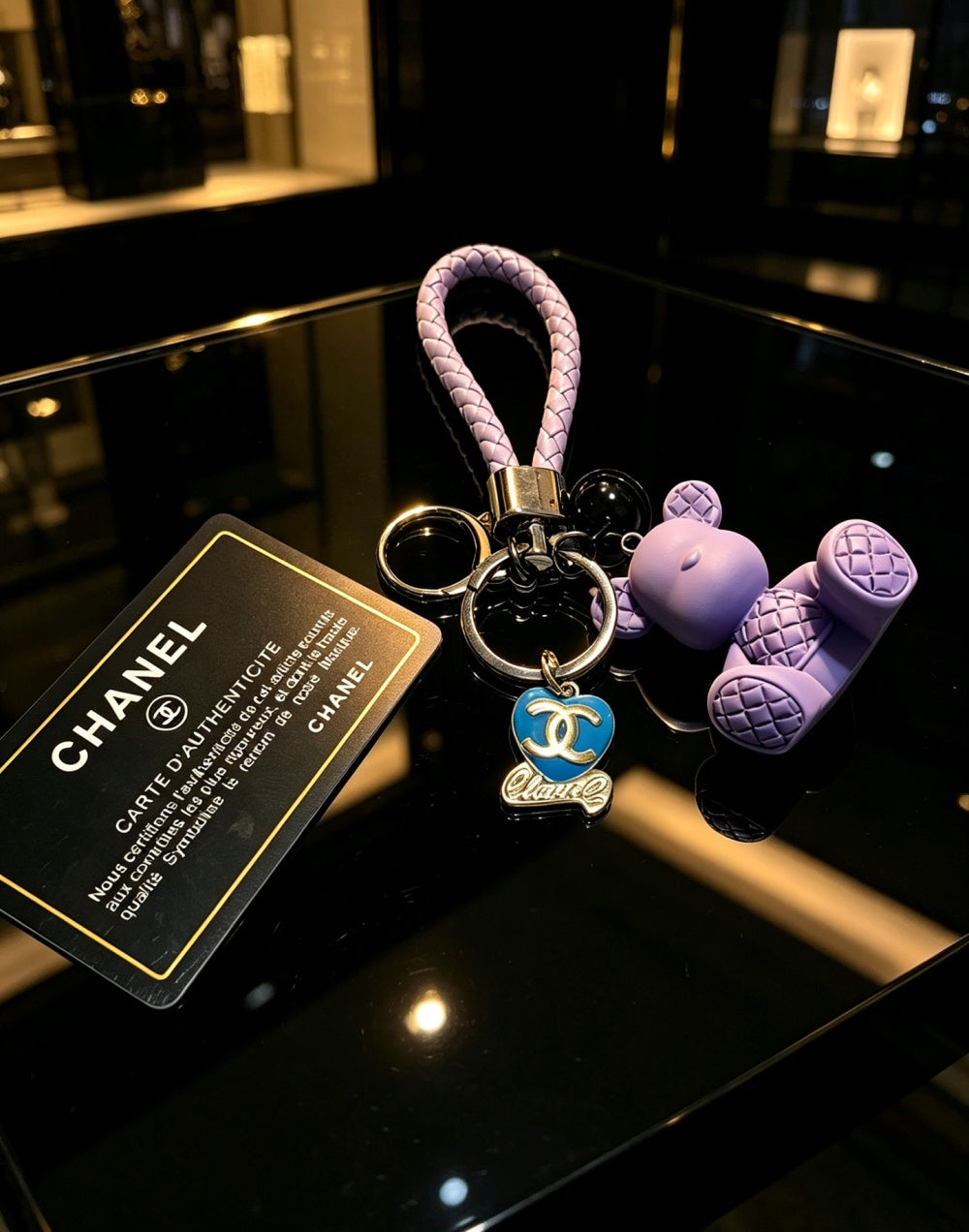 Chanel Vintage Keychain