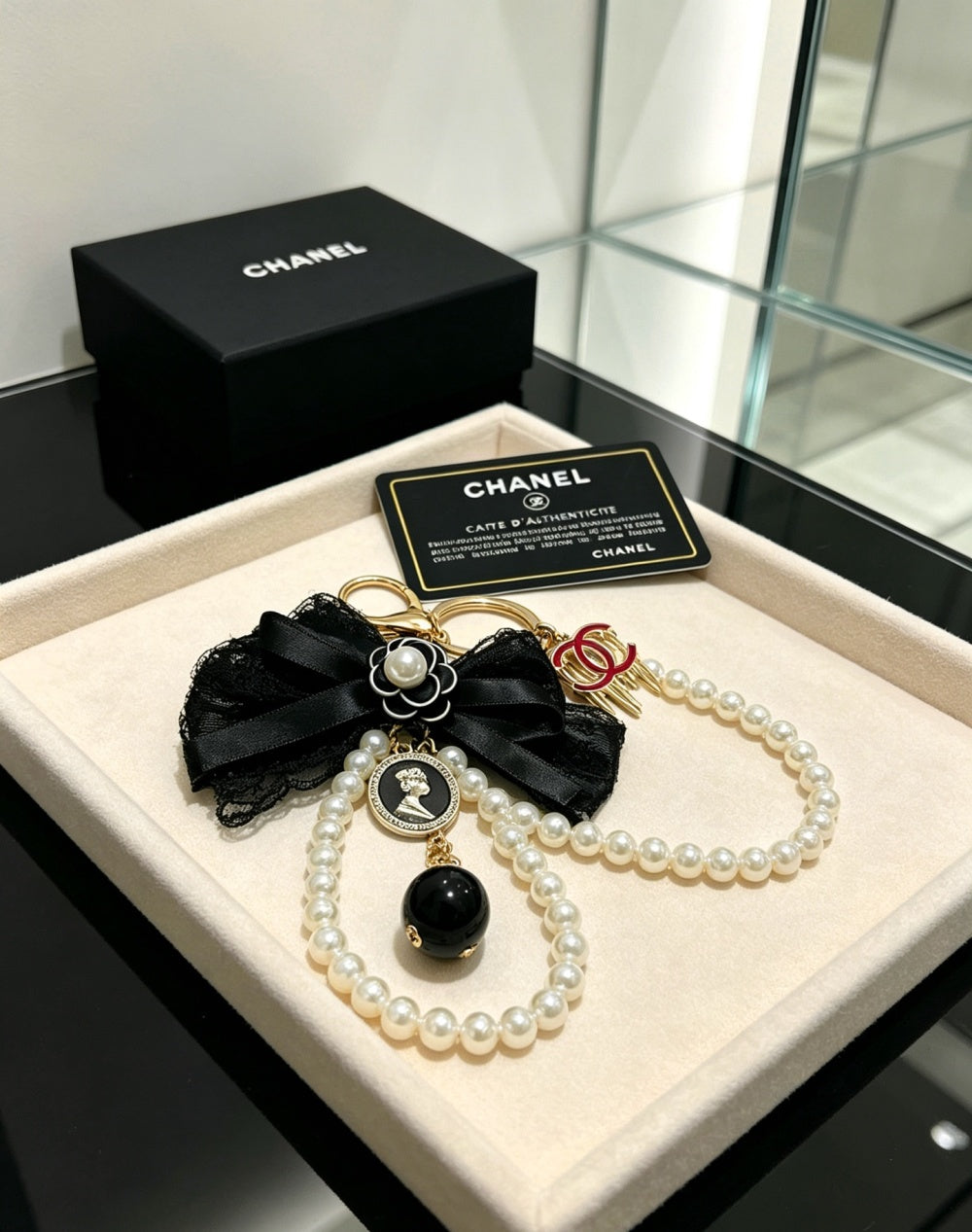 Chanel Vintage Keychain