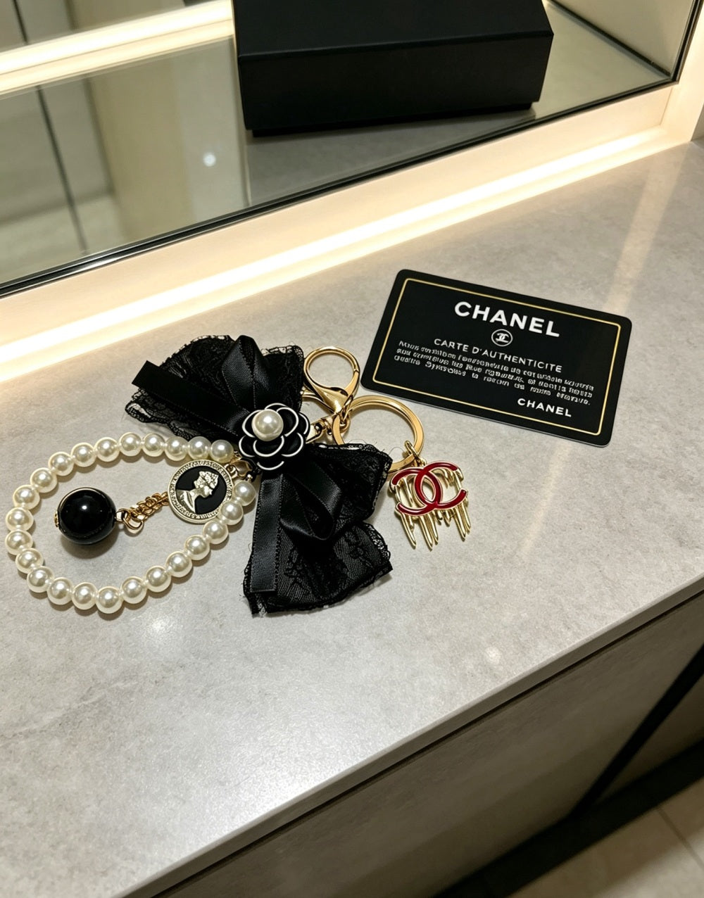 Chanel Vintage Keychain