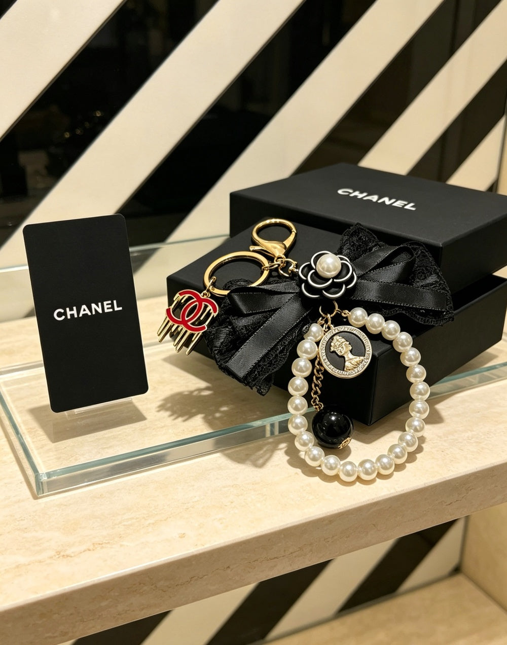 Chanel Vintage Keychain